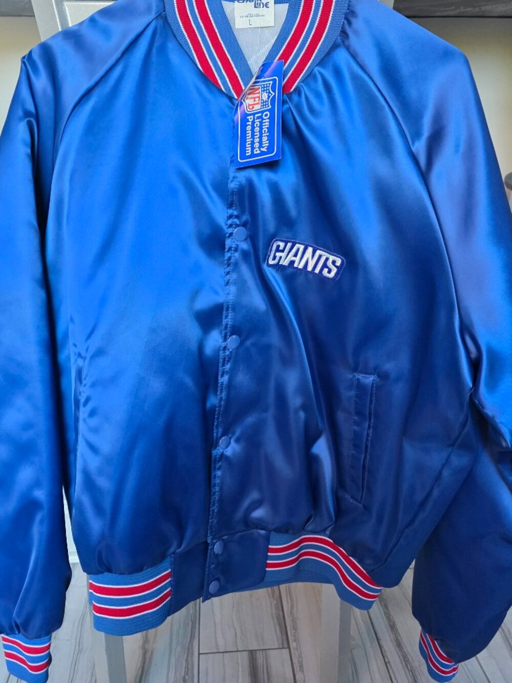 New York Giants - Men's Chalkline Vintage Jacket NEW w/Tags Sz Large